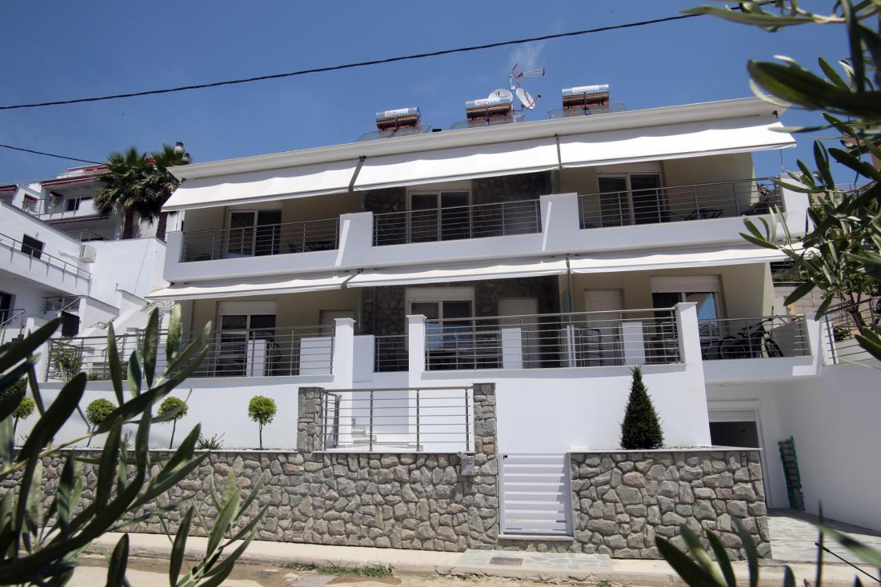 Aparthotel Sunsetperamos Néa Péramos Exterior foto