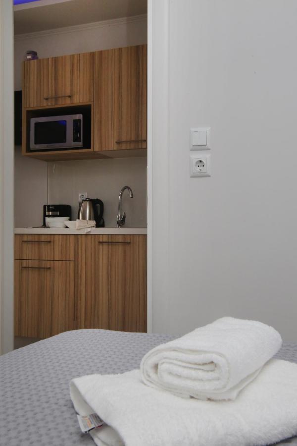 Aparthotel Sunsetperamos Néa Péramos Exterior foto